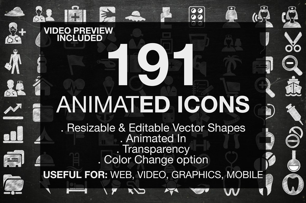 191 Animated Useful Icons