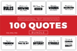 100 Motivational Quotes Bundle