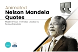 Animated Nelson Mandela Quotes  Canva Templates
