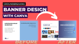 Canva Banner Design | Facebook Cover Design Video Tutorial Course