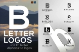 B Letter Alphabetic Logos
