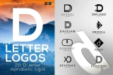 D Letter Alphabetic Logos