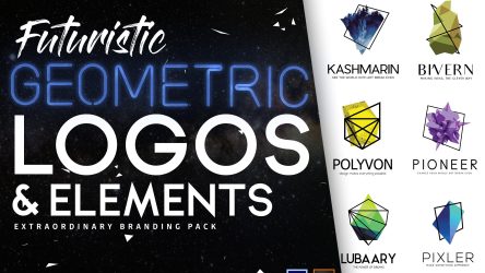 Futuristic Geometric Logos
